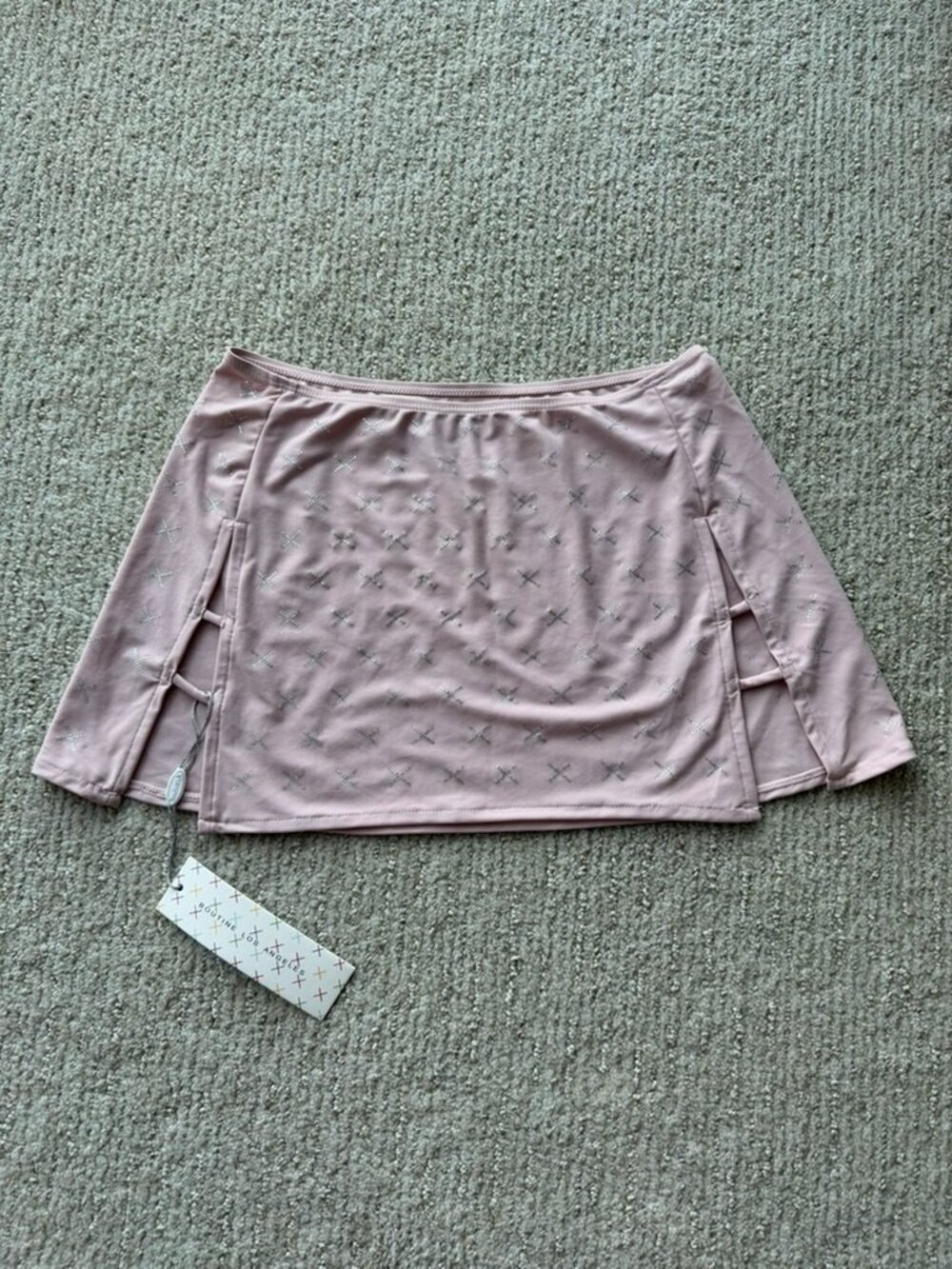 Blush Pink Swim Skirt